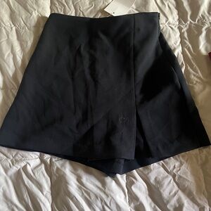 Women's Black Wrap Skort - Brand Z